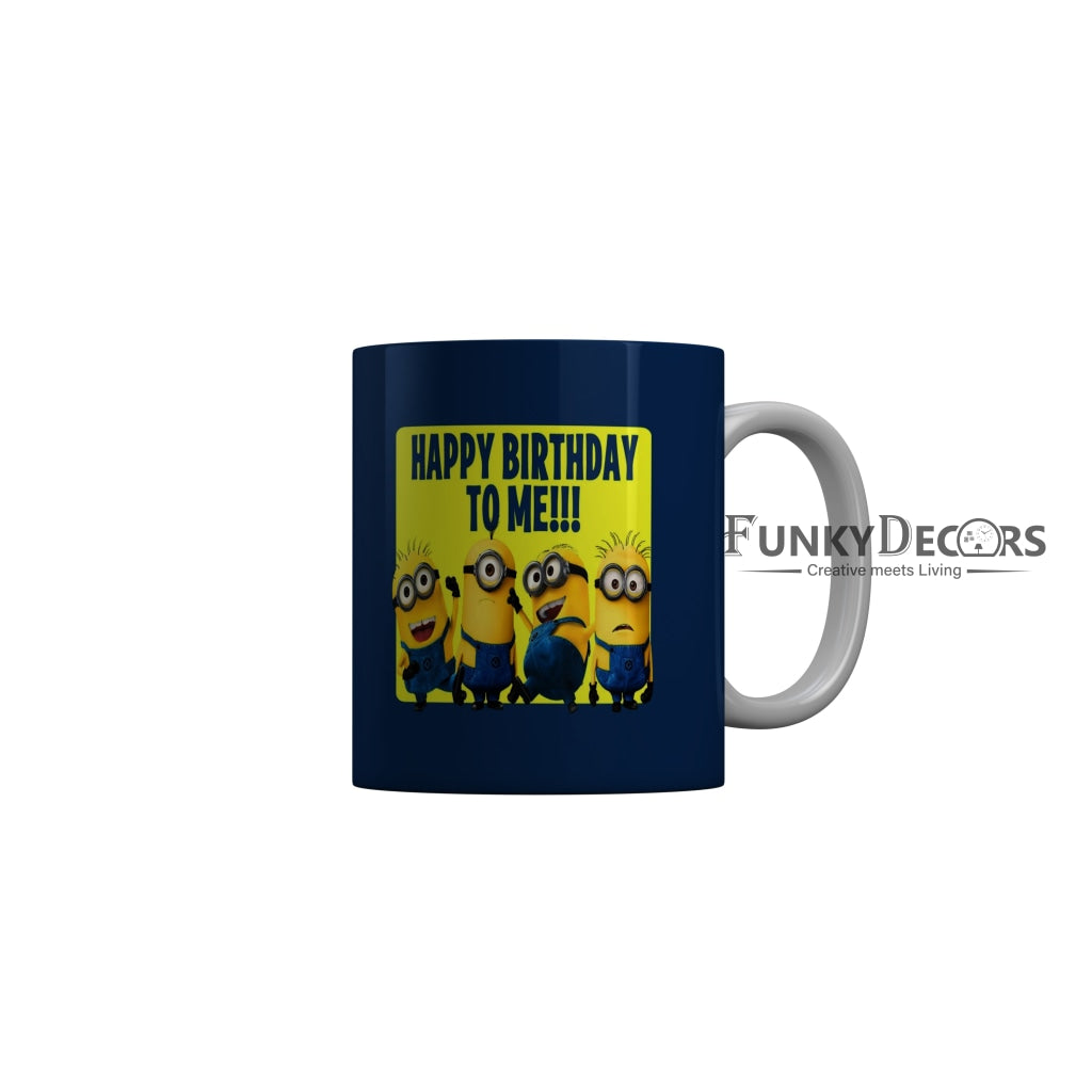 FunkyDecors Birthday Wishes Ceramic Coffee Mug