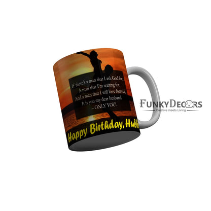 FunkyDecors Birthday Wishes Ceramic Coffee Mug