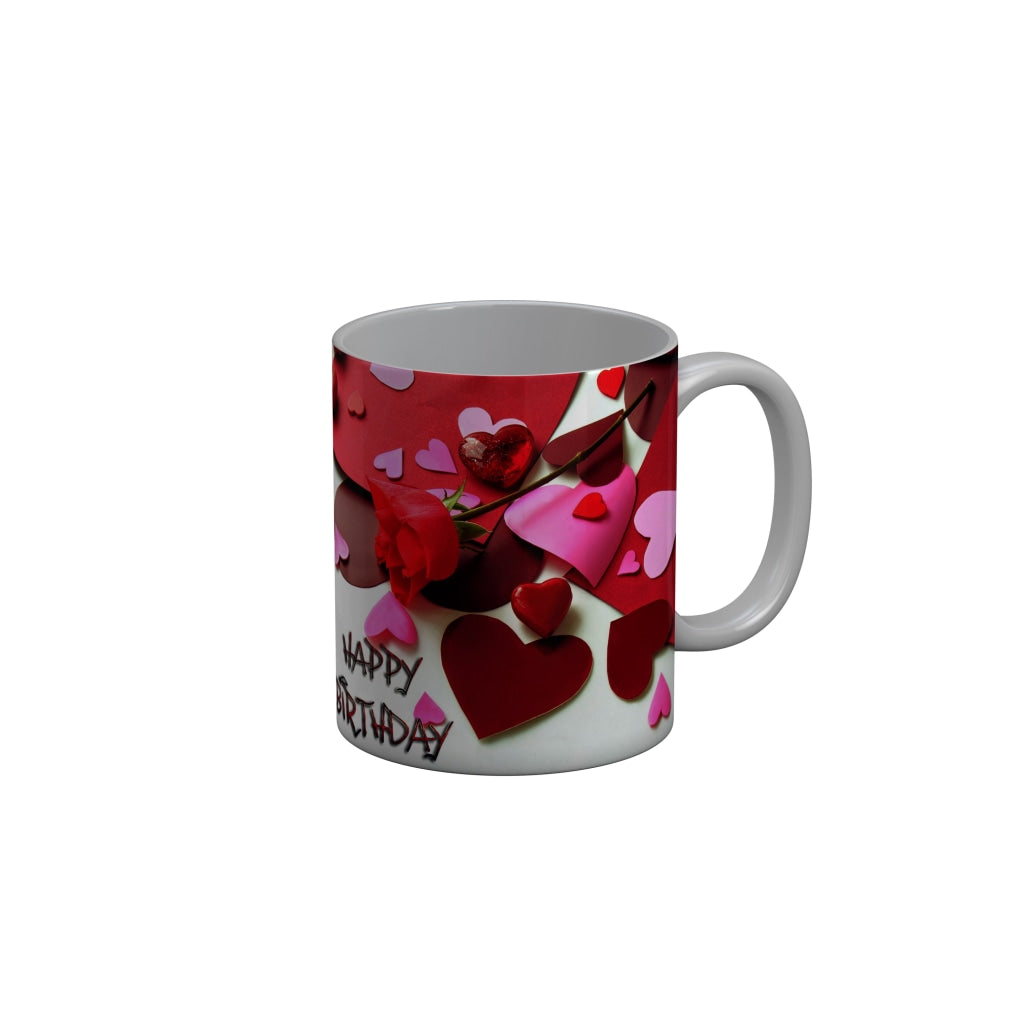 FunkyDecors Birthday Wishes Ceramic Coffee Mug