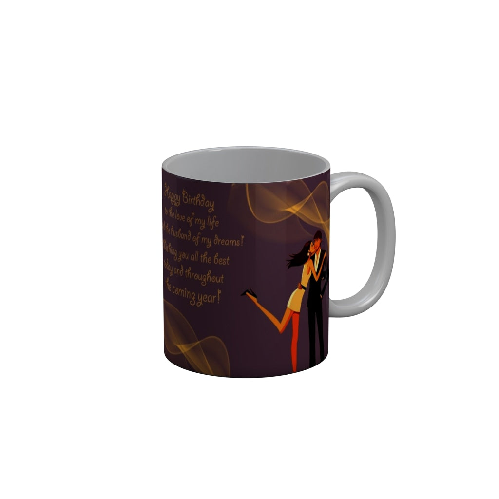 FunkyDecors Birthday Wishes Ceramic Coffee Mug