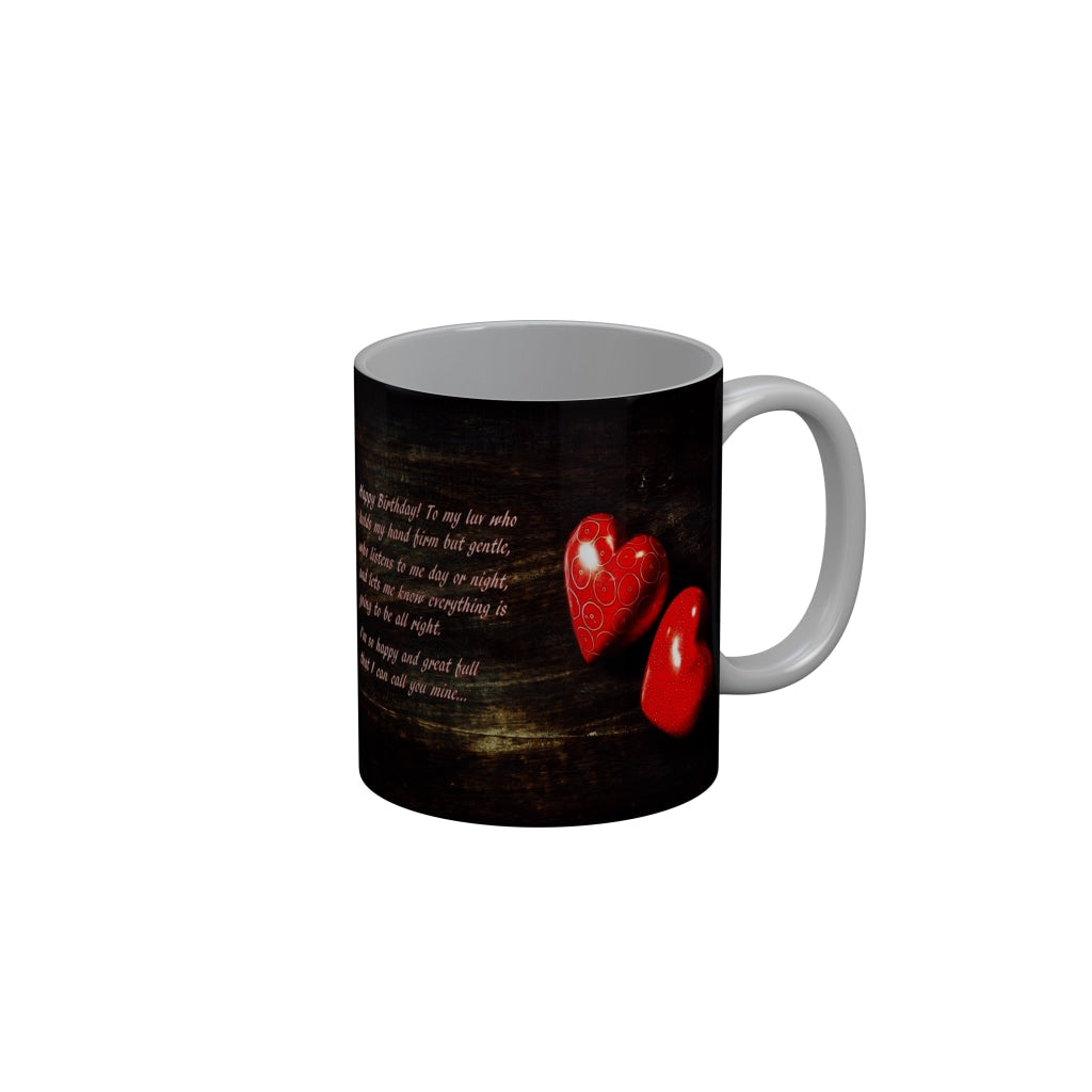 FunkyDecors Birthday Wishes Ceramic Coffee Mug