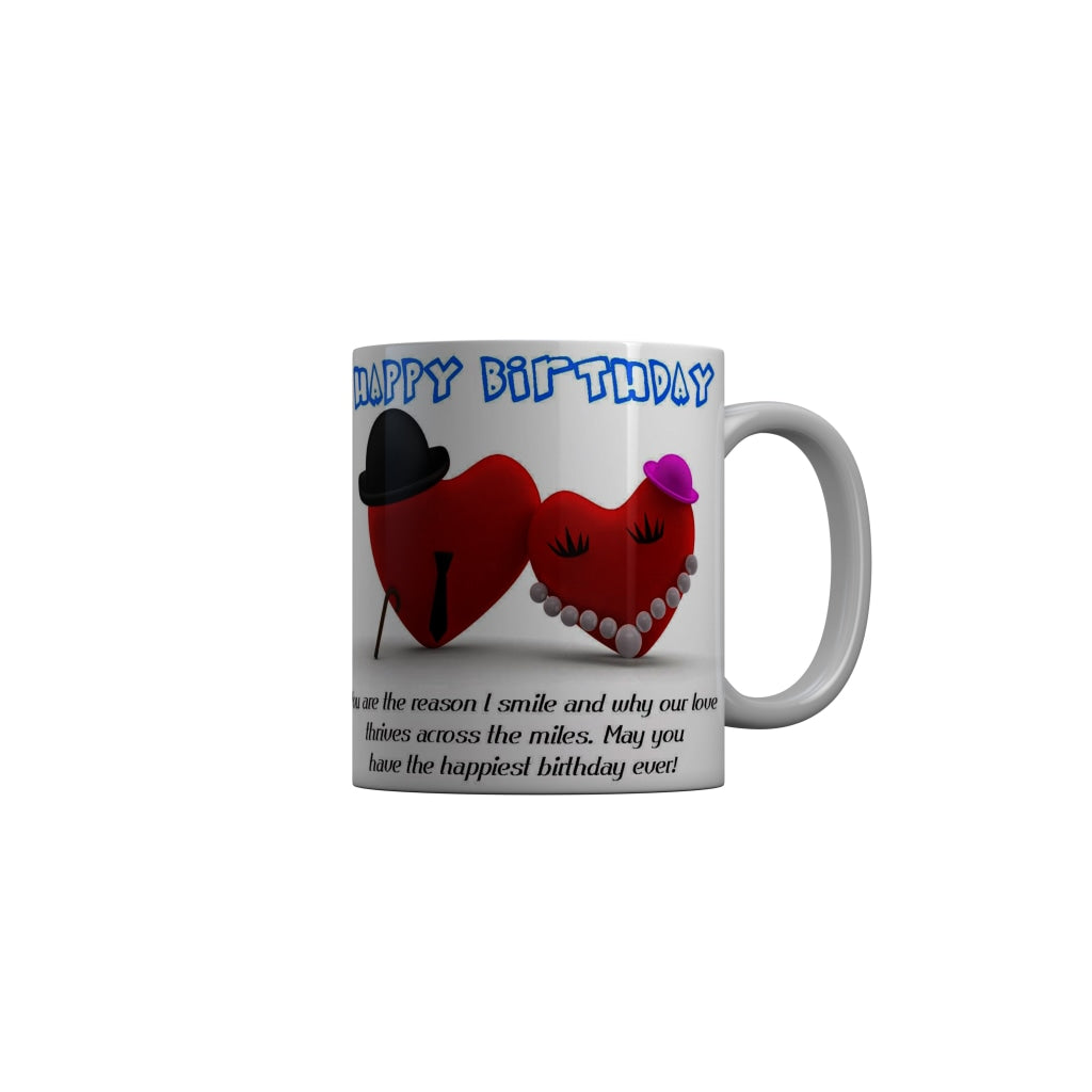 FunkyDecors Birthday Wishes Ceramic Coffee Mug