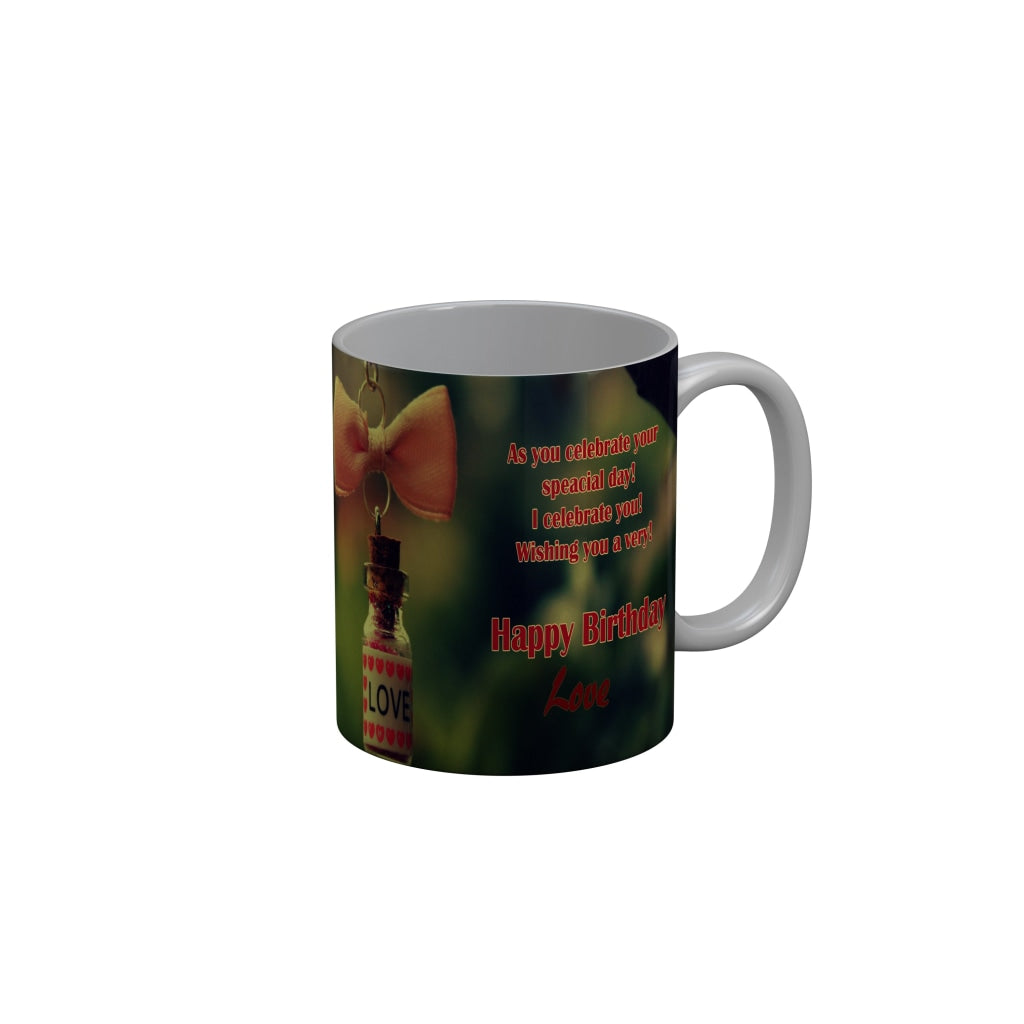 FunkyDecors Birthday Wishes Ceramic Coffee Mug