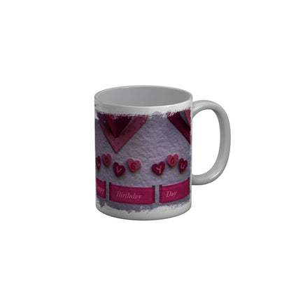 FunkyDecors Birthday Wishes Ceramic Coffee Mug