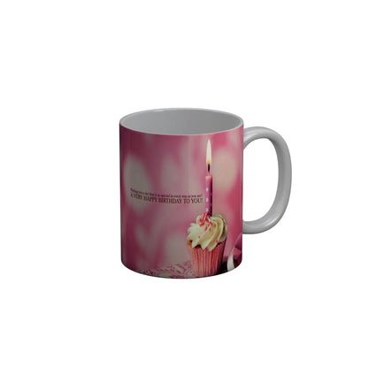 FunkyDecors Birthday Wishes Ceramic Coffee Mug