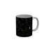FunkyDecors Black Marble Pattern Ceramic Coffee Mug