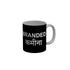 Funkydecors Branded Kamina Black Quotes Ceramic Coffee Mug 350 Ml Mugs