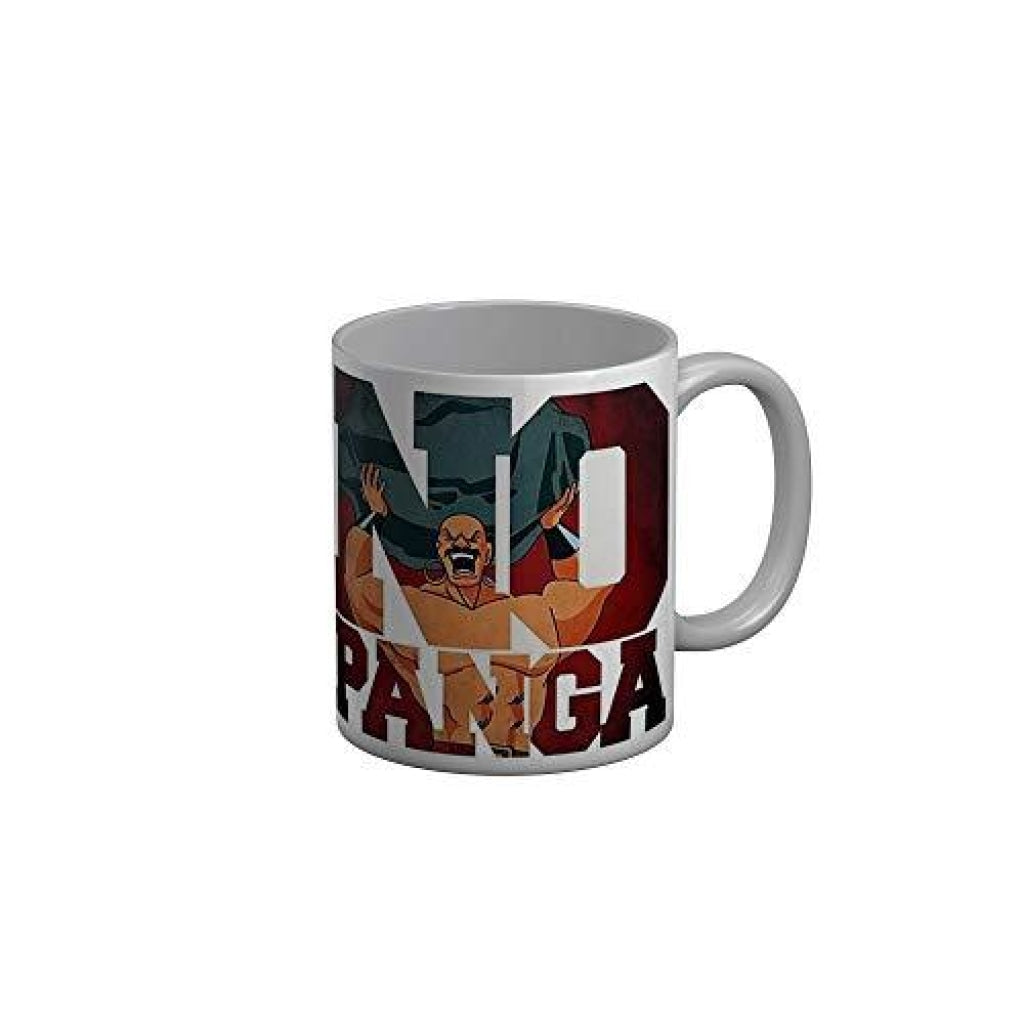 Funkydecors Chacha Choudhary Comic Cartoon Ceramic Mug 350 Ml Multicolor Mugs