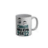 FunkyDecors Chalti Hai Kya 9 Se 12 White Funny Quotes Ceramic Coffee Mug, 350 ml