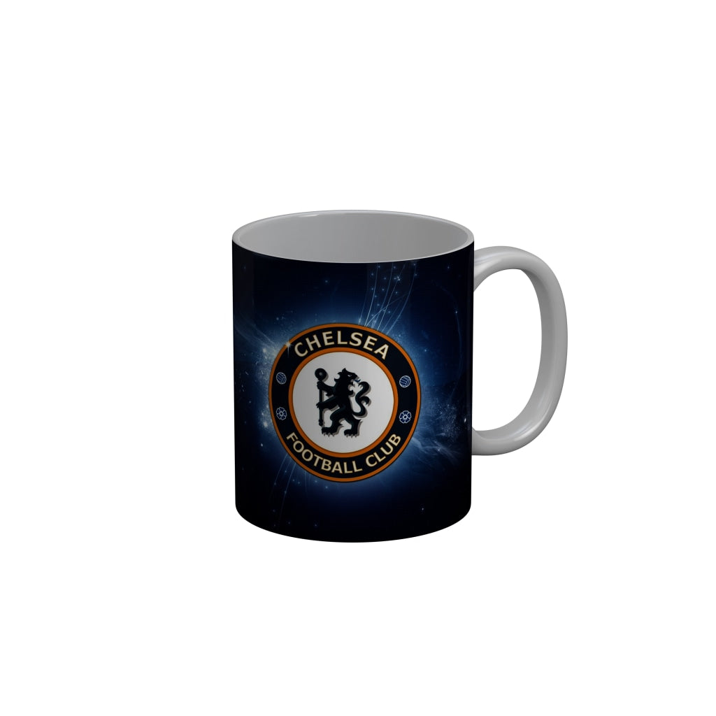 FunkyDecors Chelsea Football Club Blue Ceramic Coffee Mug