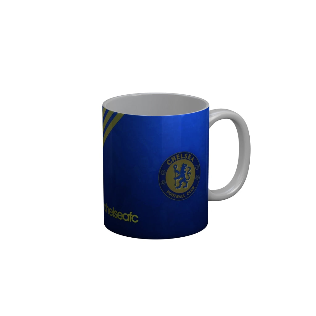 FunkyDecors Chelsea Football Club Blue Ceramic Coffee Mug