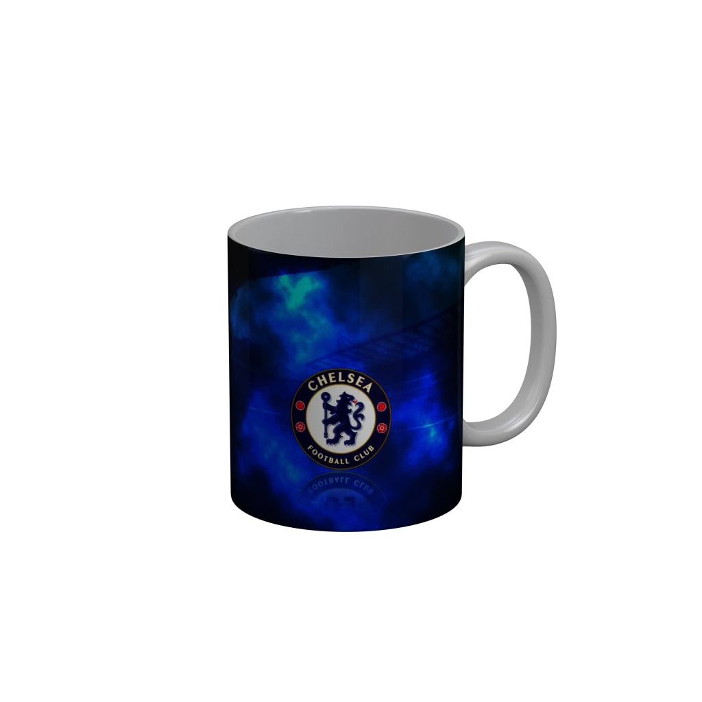 FunkyDecors Chelsea Football Club Blue Ceramic Coffee Mug