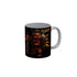 FunkyDecors Clash of Clans Black Ceramic Coffee Mug, 350 ml