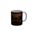 FunkyDecors Clash Of Clans Black Ceramic Coffee Mug, 350 ml