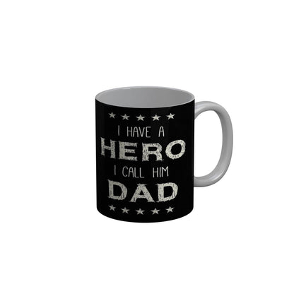 FunkyDecors Dad Birthday Father Day World Greatest Dad Ceramic Coffee Mug