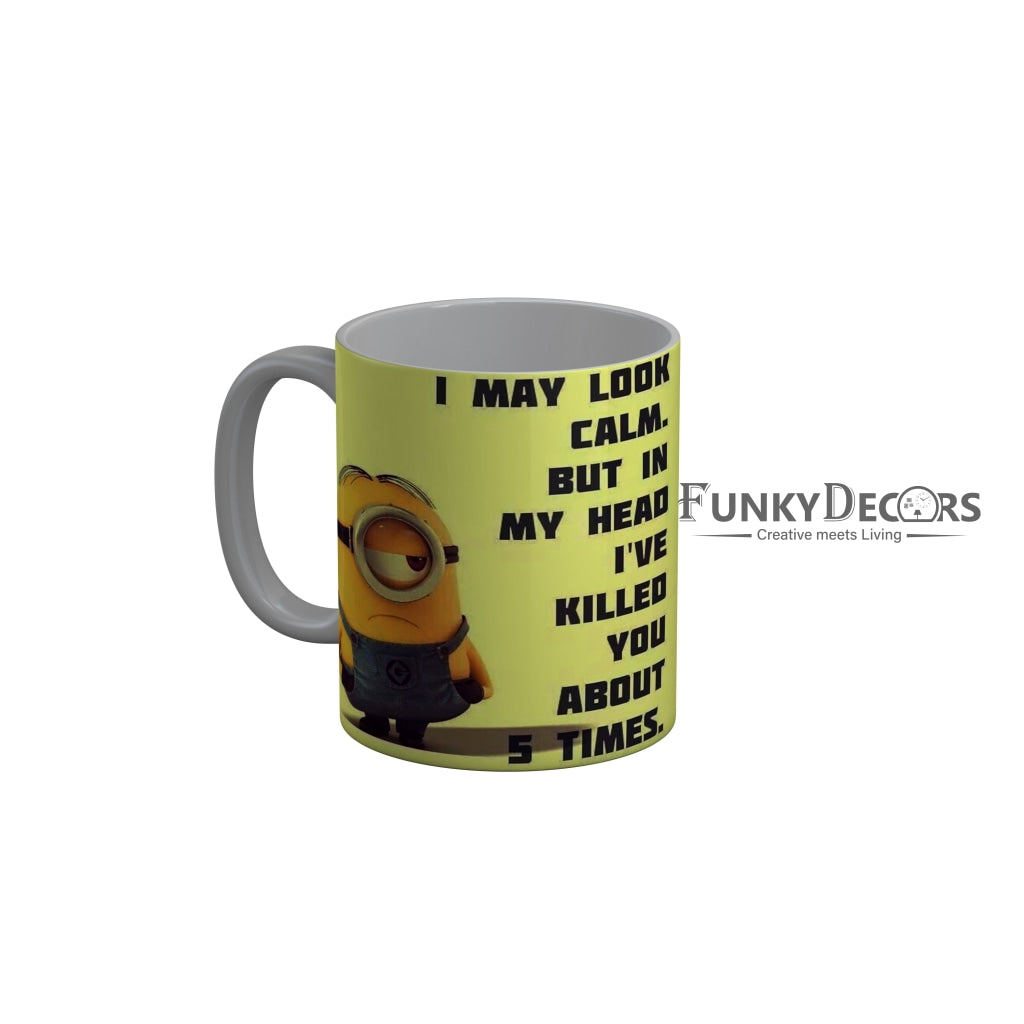 FunkyDecors Dad Birthday Father Day World Greatest Dad Ceramic Coffee Mug