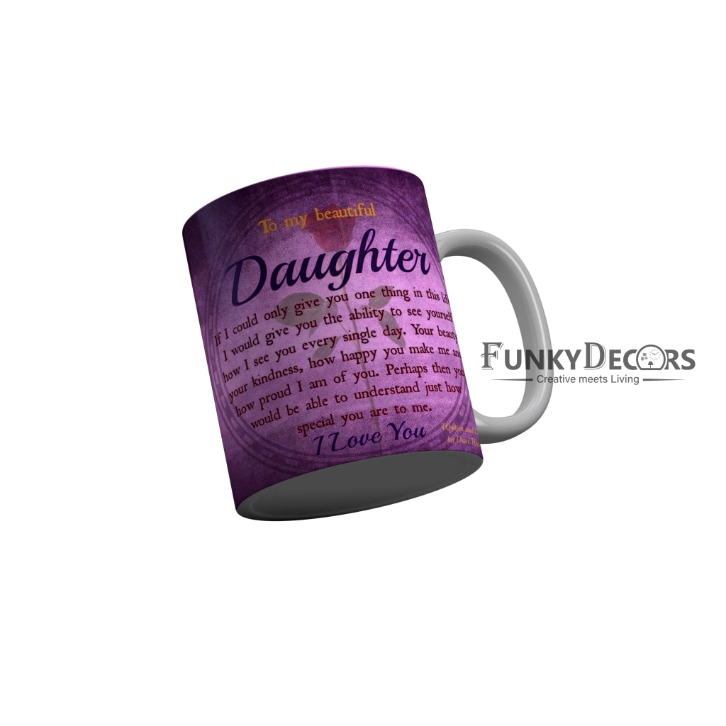 FunkyDecors Dad Birthday Father Day World Greatest Dad Ceramic Coffee Mug