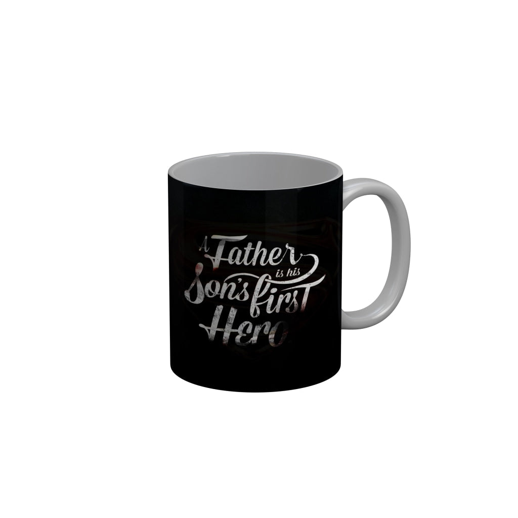 FunkyDecors Dad Birthday Father Day World Greatest Dad Ceramic Coffee Mug