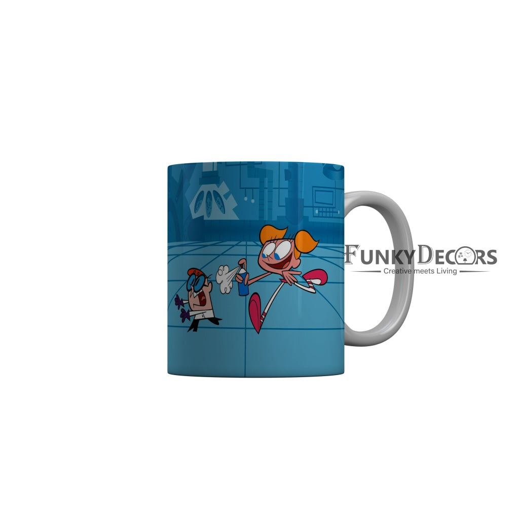 FunkyDecors Dexter Cartoon Ceramic Coffee Mug