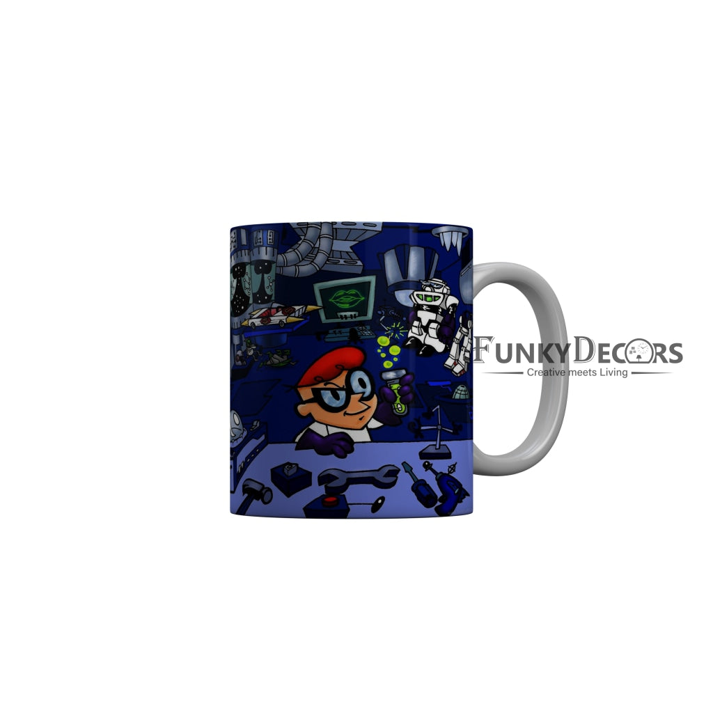 FunkyDecors Dexter Cartoon Ceramic Coffee Mug