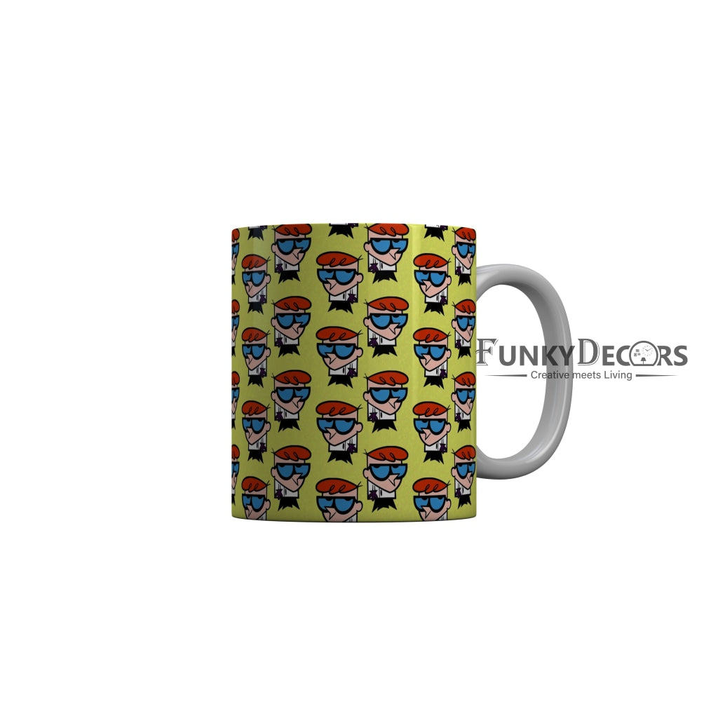 FunkyDecors Dexter Cartoon Ceramic Coffee Mug