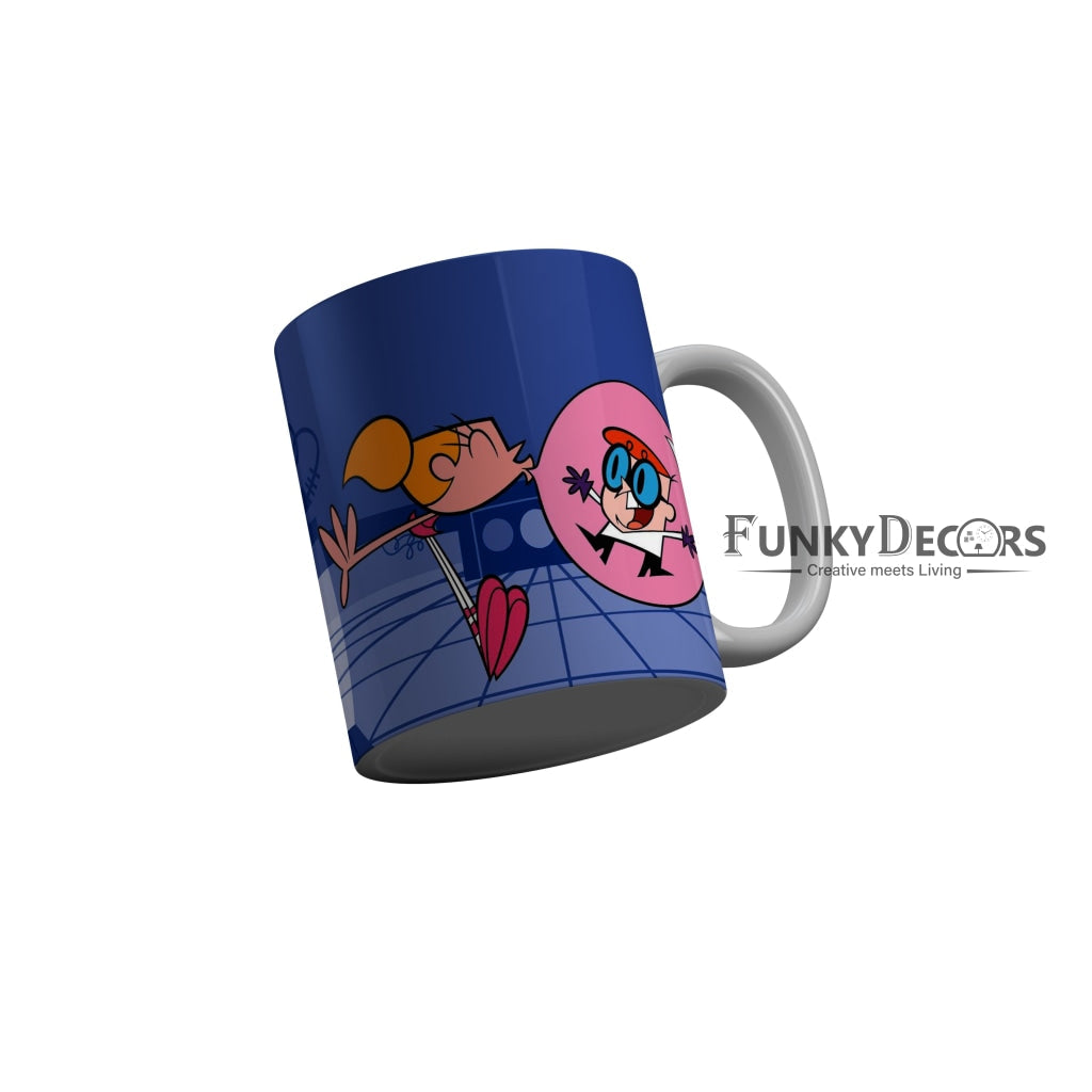 FunkyDecors Dexter Cartoon Ceramic Coffee Mug