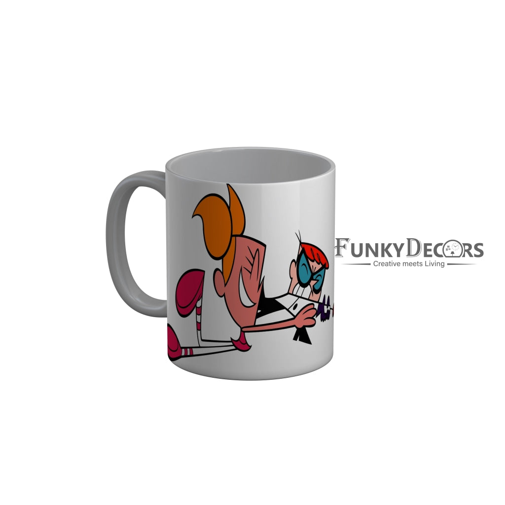 FunkyDecors Dexter Cartoon Ceramic Coffee Mug