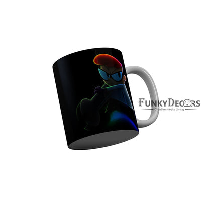 FunkyDecors Dexter Cartoon Ceramic Coffee Mug