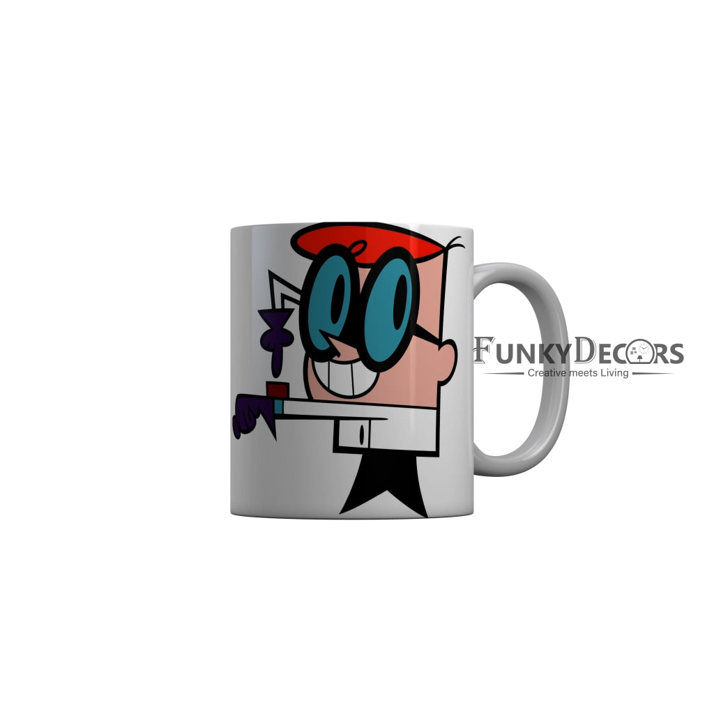 FunkyDecors Dexter Cartoon Ceramic Coffee Mug