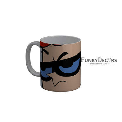 FunkyDecors Dexter Cartoon Ceramic Coffee Mug