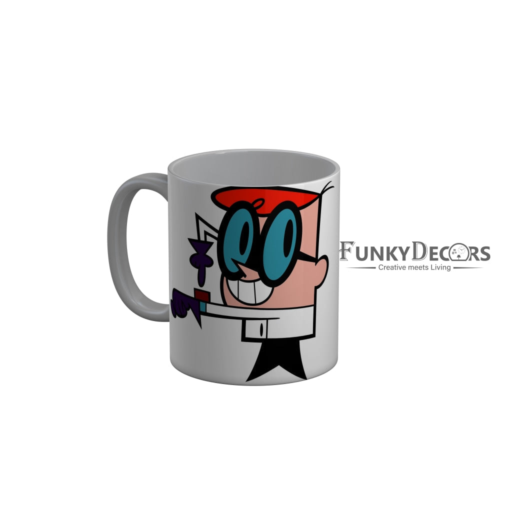 FunkyDecors Dexter Cartoon Ceramic Coffee Mug