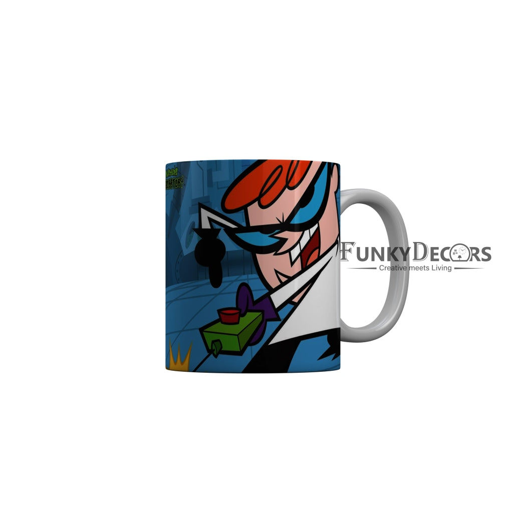 FunkyDecors Dexter Cartoon Ceramic Coffee Mug