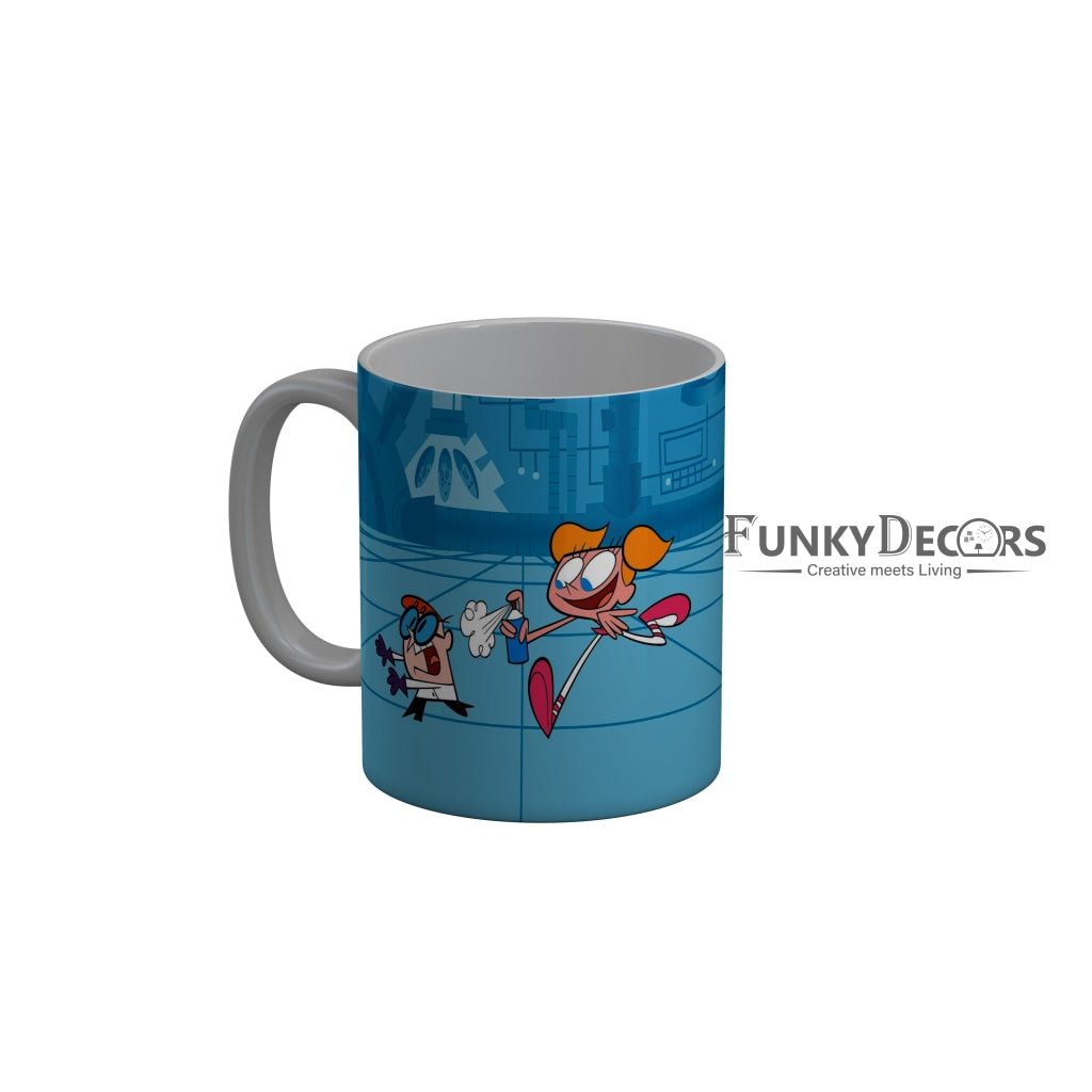 FunkyDecors Dexter Cartoon Ceramic Coffee Mug