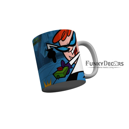 FunkyDecors Dexter Cartoon Ceramic Coffee Mug