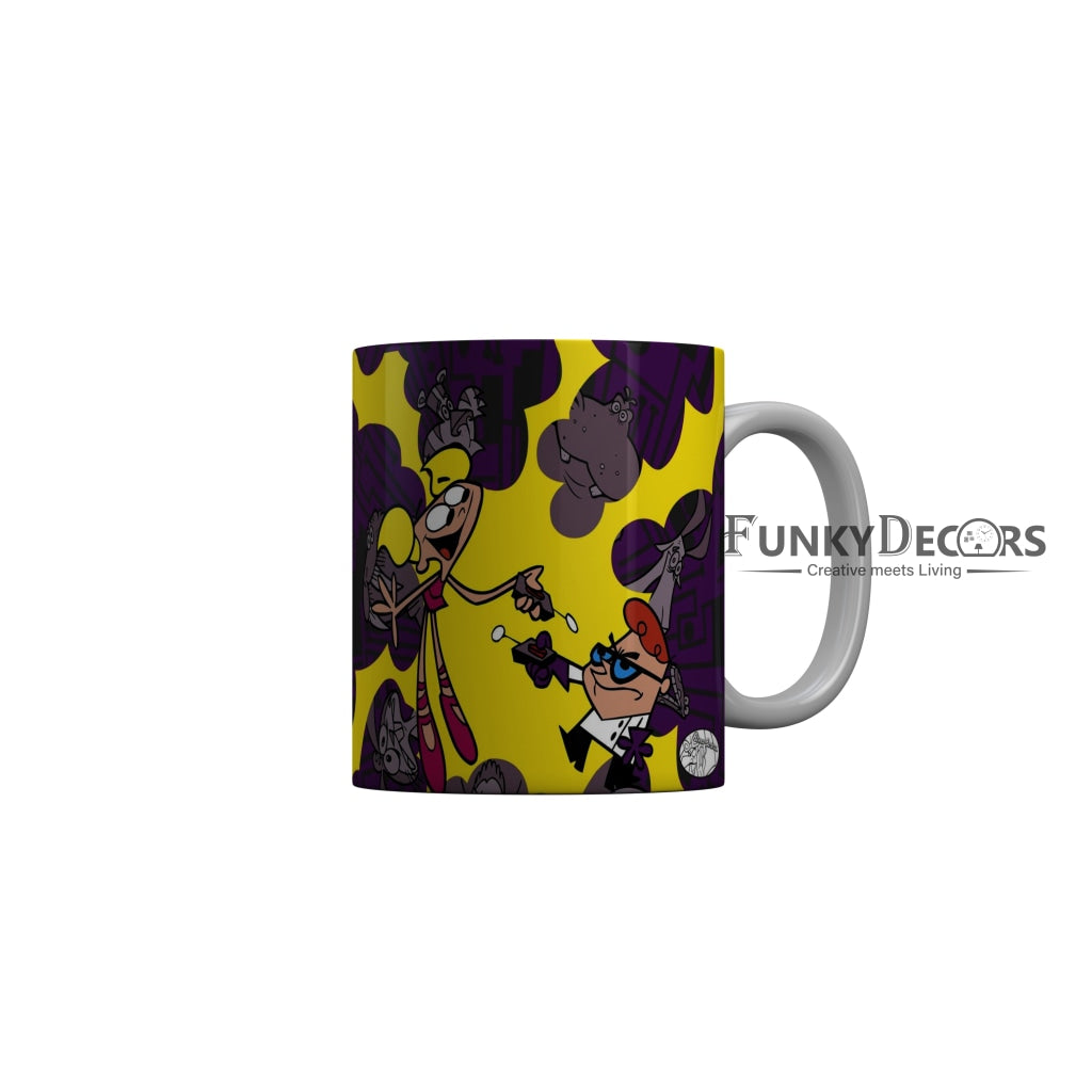 FunkyDecors Dexter Cartoon Ceramic Coffee Mug