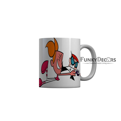 FunkyDecors Dexter Cartoon Ceramic Coffee Mug