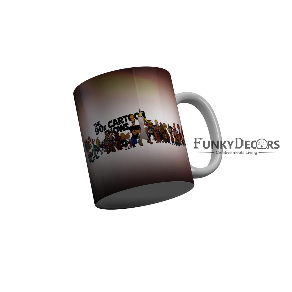 FunkyDecors Dexter Cartoon Ceramic Coffee Mug