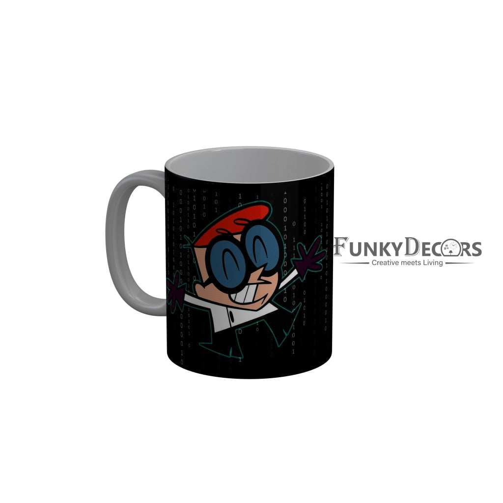 FunkyDecors Dexter Cartoon Ceramic Coffee Mug