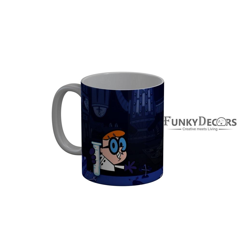 FunkyDecors Dexter Cartoon Ceramic Coffee Mug