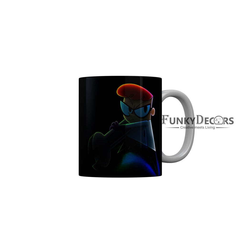 FunkyDecors Dexter Cartoon Ceramic Coffee Mug