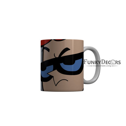 FunkyDecors Dexter Cartoon Ceramic Coffee Mug