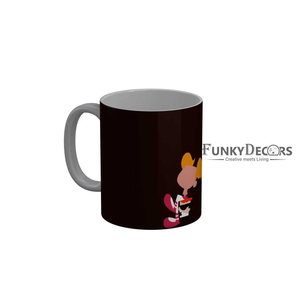 FunkyDecors Dexter Cartoon Ceramic Coffee Mug