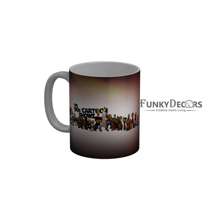 FunkyDecors Dexter Cartoon Ceramic Coffee Mug