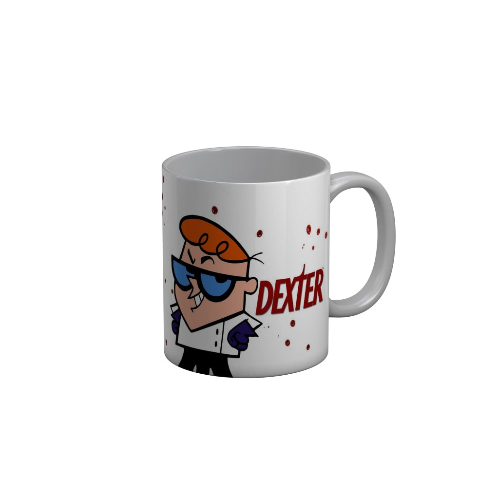 FunkyDecors Dexter Cartoon Ceramic Coffee Mug