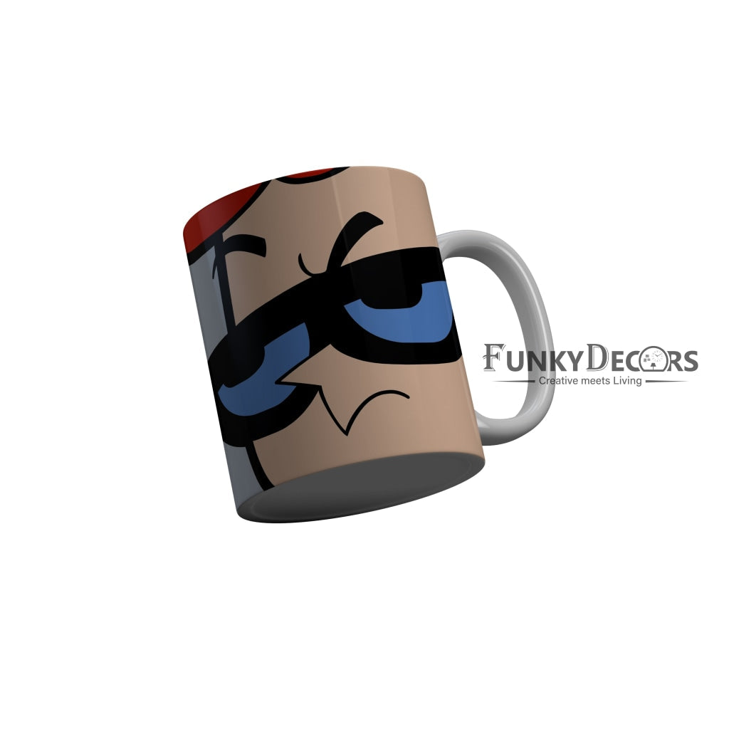 FunkyDecors Dexter Cartoon Ceramic Coffee Mug