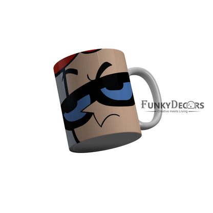 FunkyDecors Dexter Cartoon Ceramic Coffee Mug