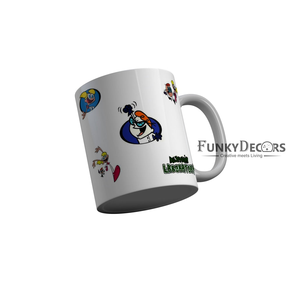 FunkyDecors Dexter Cartoon Ceramic Coffee Mug