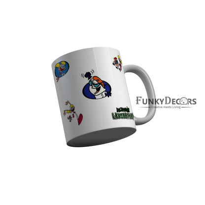 FunkyDecors Dexter Cartoon Ceramic Coffee Mug