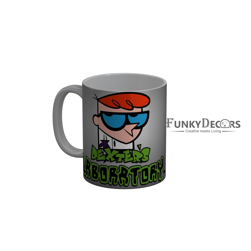 FunkyDecors Dexter Cartoon Ceramic Coffee Mug