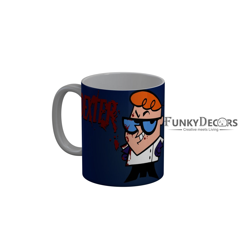 FunkyDecors Dexter Cartoon Ceramic Coffee Mug